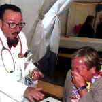 Arzt Walkact Comedy Doktor